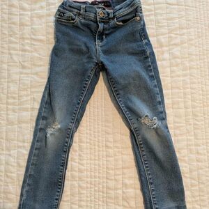 Jordache Kid's Blue Distressed Skinny Jeans